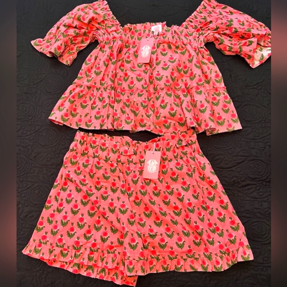 Elizabeth Wilson Pink Polly Set